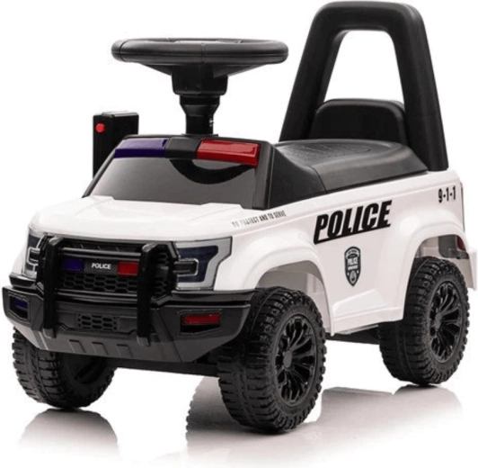 Coche eléctrico infantil Qileshi, blanco
