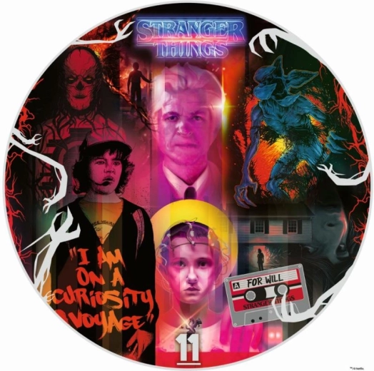 Puzle circular Stranger Things 500 piezas
