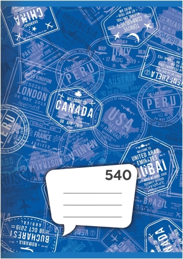 Cuaderno A5, 40 hojas – en blanco