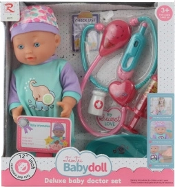 Muñeco bebé con set de doctor