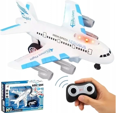 Avión de pasajeros teledirigido con cargador