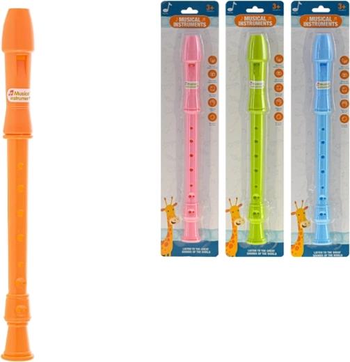 Flauta infantil de plástico de 31 cm