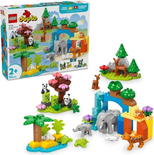 LEGO® DUPLO® 10446 Familias de animales salvajes 3 en 1