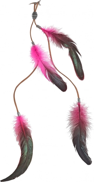 Decoración rosa para el cabello