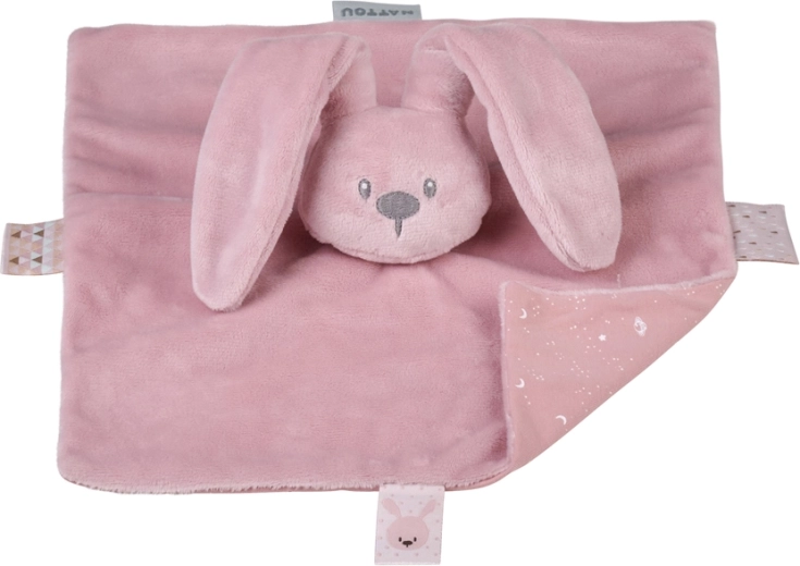 Nattou doudou mini Lapidou Glow rosa viejo 28 cm