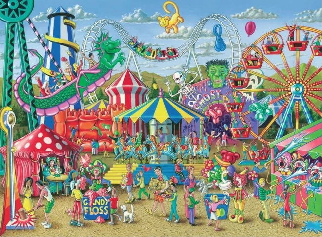 Puzzle Ravensburger Diversión en el carnaval XXL 300 piezas