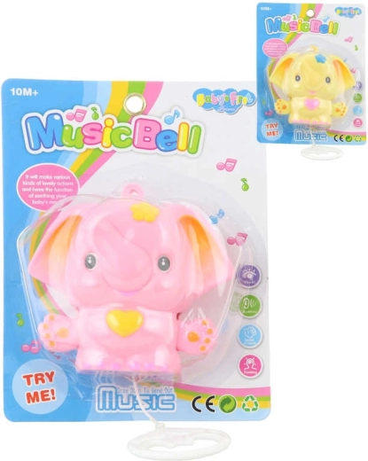 Elefantito: mecanismo musical de cuerda 13 cm - 1 pieza