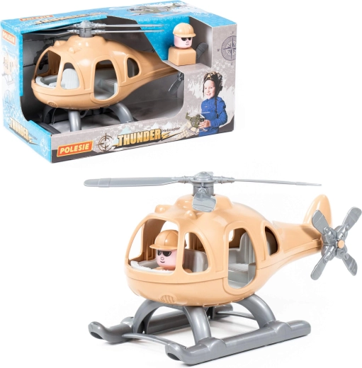 Helicóptero militar safari Polesie Thunder - 1 unidad