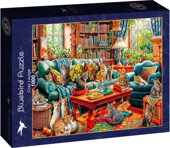 Puzzle Bluebird Salón acogedor 1000 piezas