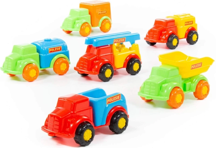 Camión infantil Antoshka, mezcla de colores - 1 pieza