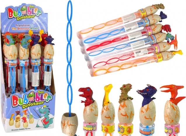Pompero con motivo de dinosaurios 34 cm – varios colores