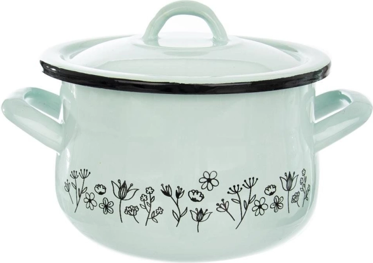 Olla esmaltada con tapa LOUKA 16 cm, 2,3 l