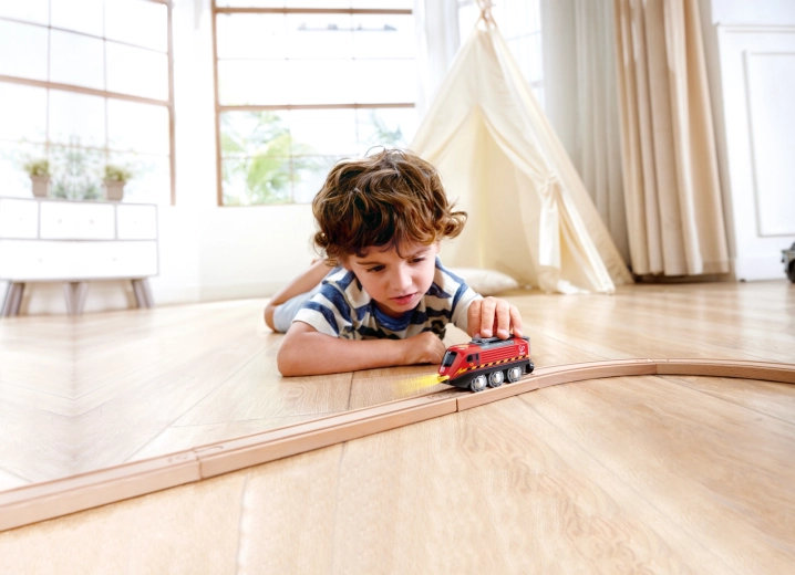 Para vías de tren de madera