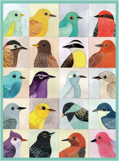 Puzle Amigos de las aves 1000 piezas de Galison