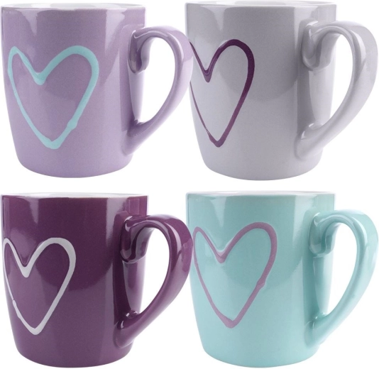 Delicado motivo de corazón para cada servicio