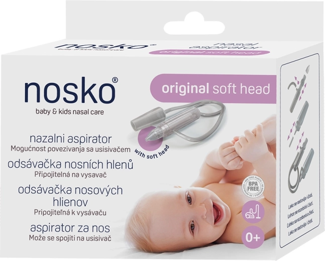 Aspirador nasal NOSKO de mucosidad nasal Soft Head