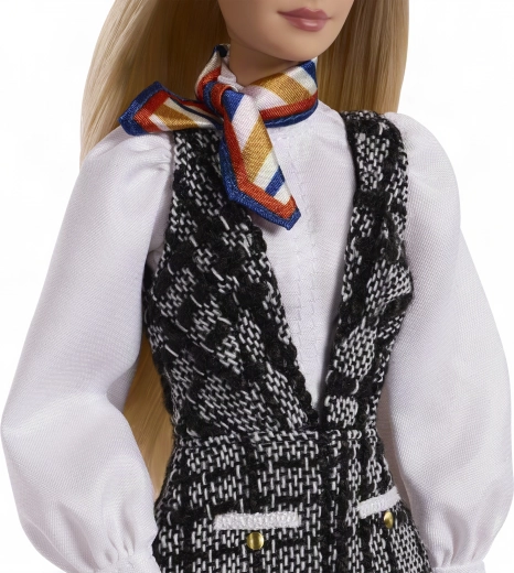 Conjunto parisino de lujo en blanco y negro