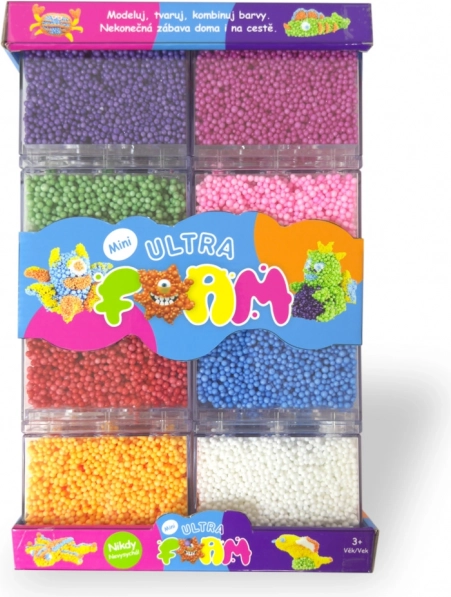 Masa para modelar Ultra Foam pack de 8 Mini