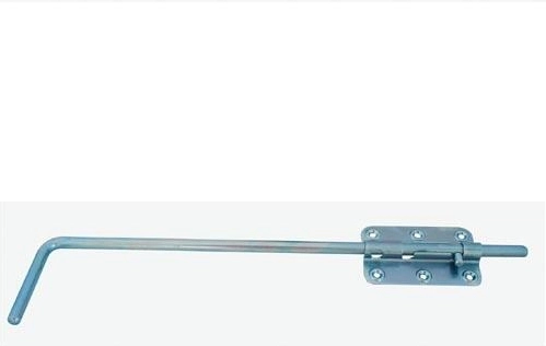 Pasador largo para puerta 400 mm, galvanizado