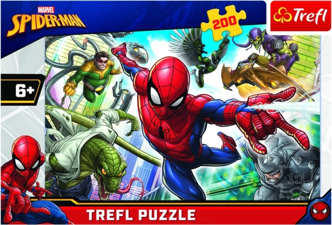 Puzzle Trefl 200 piezas Spider-Man héroe nacido