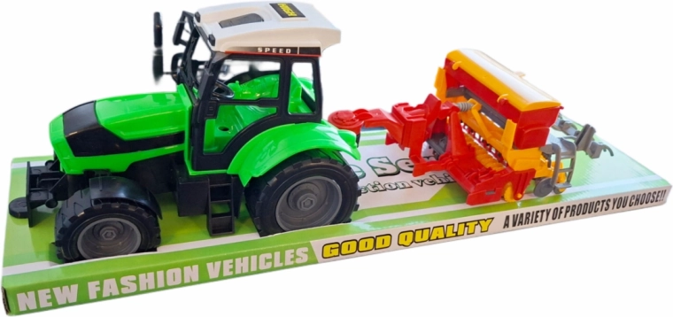 Tractor para pequeños granjeros con remolque