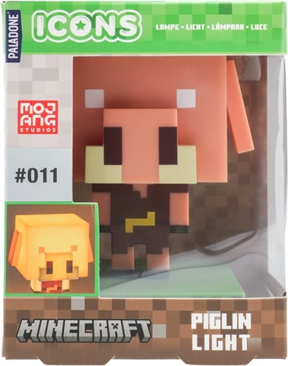 Luz nocturna Minecraft cerdito Icon Light 11 cm