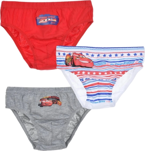 Slips de algodón para niño Disney Pixar Cars – set de 3 uds.