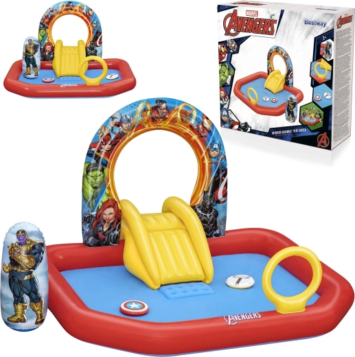 Centro de juegos acuático inflable MARVEL Avengers 211 × 198 × 125 cm