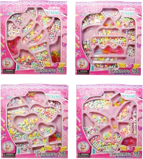 Cuentas de colores para pulseras infantiles