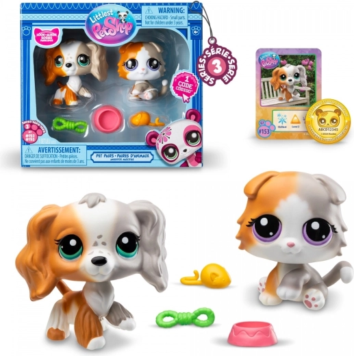 Figuras Littlest Pet Shop G7 serie 3 – paquete doble mix