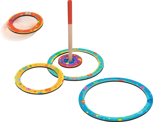 Aros de colores para divertirse y apuntar fácilmente