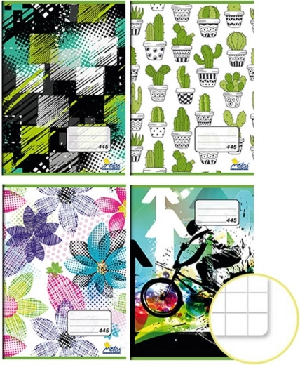 Cuaderno escolar A4 de 40 hojas – Teenage mix