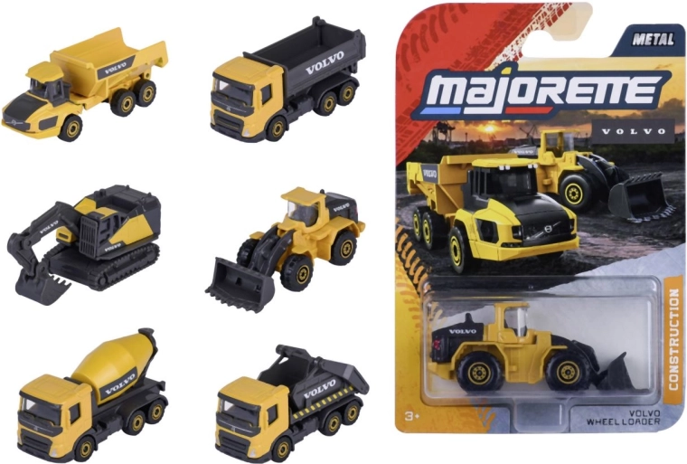 Vehículo de construcción Volvo Premium de Majorette - 1 unidad