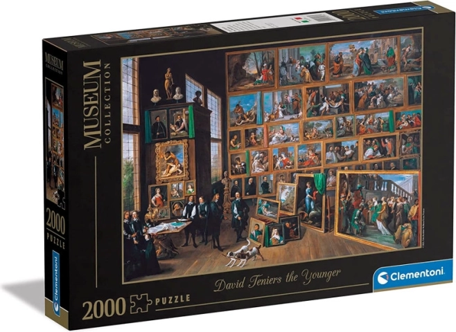Puzle de 2000 piezas Museo Teniers Archiduque Leopold Wilhelm