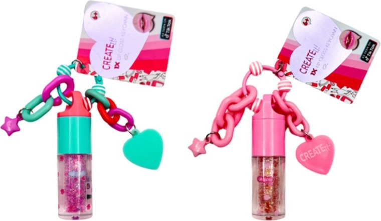 Create It! brillo de labios con llavero
