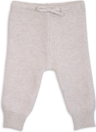 Pantalones tejidos cálidos de merino Lodger birch, talla 62