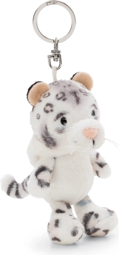 Llavero Nici Green leopardo de las nieves Eleni Snowbell 10 cm