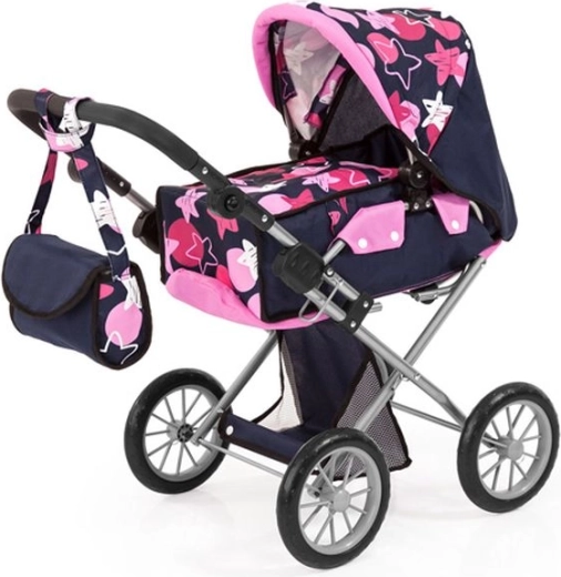 Bayer City Star cochecito combinado para muñecas rosa-azul