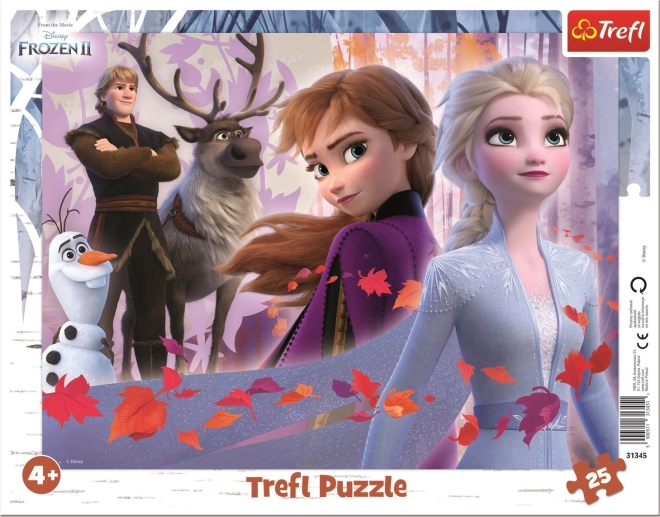 Puzzle Trefl Frozen – Aventura de 25 piezas