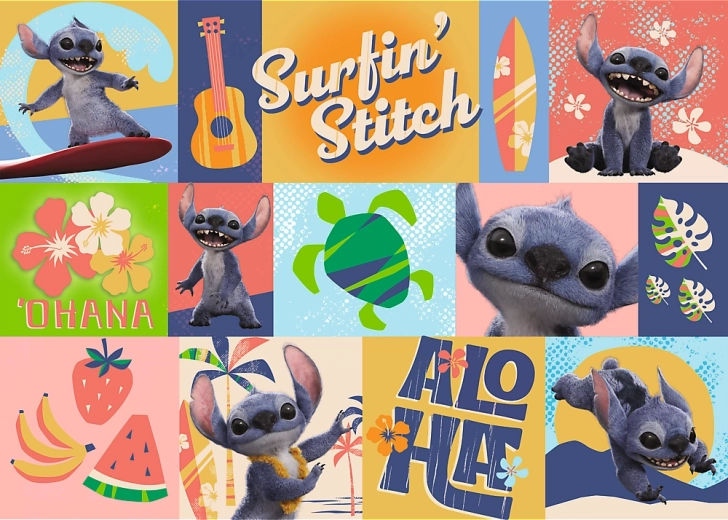 Puzzle Lilo & Stitch – aventura hawaiana de 200 piezas