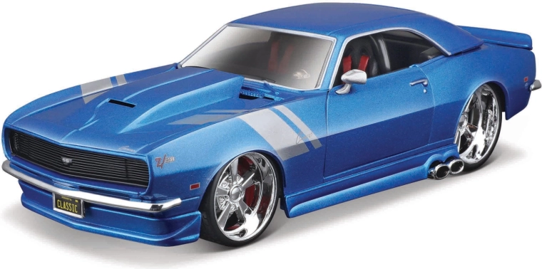 Maisto 1968 Chevrolet Camaro Z/28 modelo de coche metálico 1:24