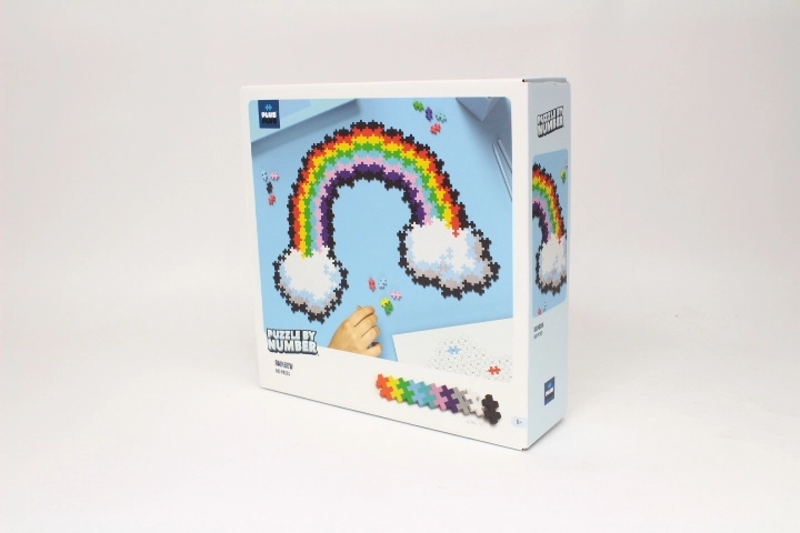 Plus-Plus Puzzle by Number arcoíris 500 piezas