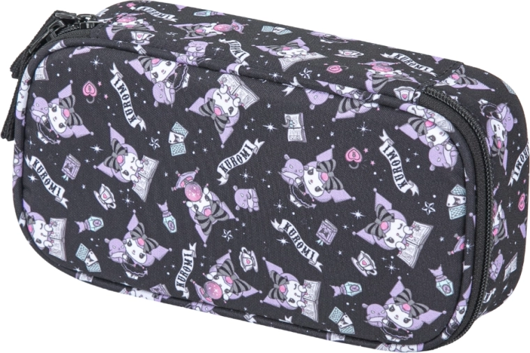 Estuche escolar BAAGL Kuromi negro (GRS)
