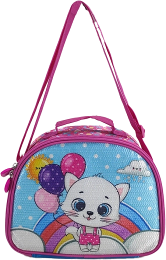 Bolso gatito con globos 25 cm