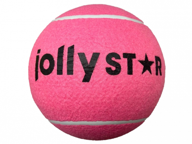 Pelota de tenis XXL JollyStar rosa