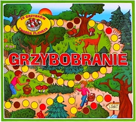 juego de mesa Grzybobranie – recolección de setas para niños
