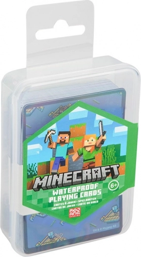 Cartas de juego impermeables de Minecraft
