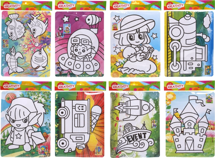Kit creativo para crear dibujos con arena de 20,5 × 30,5 cm - 1 unidad