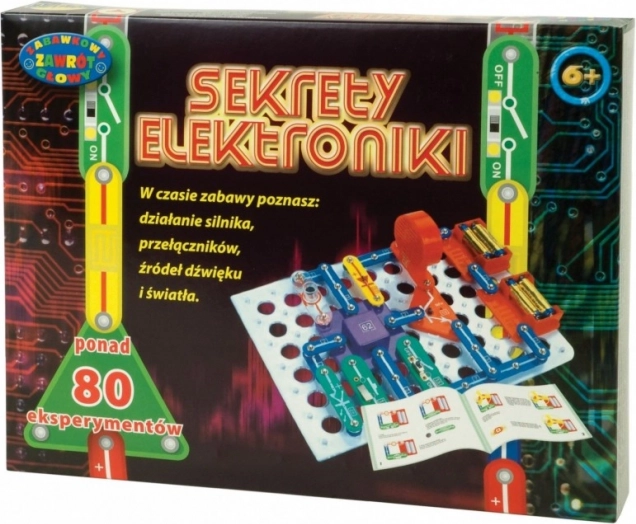 Misterios de la electrónica – set para 80 experimentos