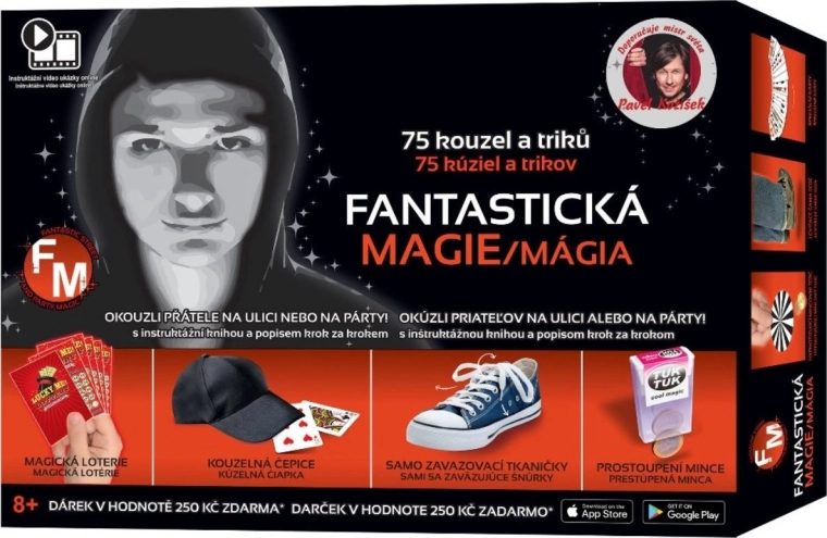 Set de magia infantil Magia Fantástica – 75 trucos